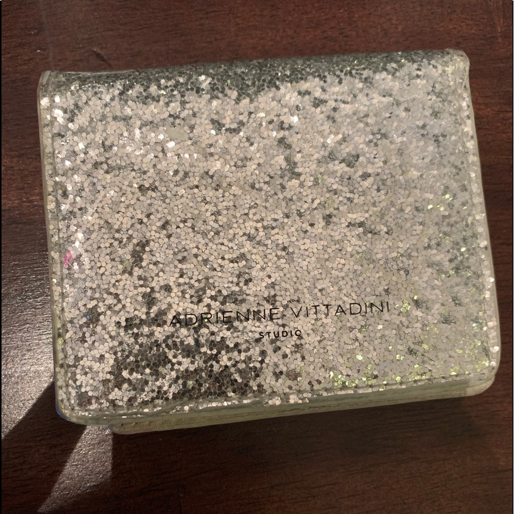Sparkly Small Wallet Adrienne Vittadini